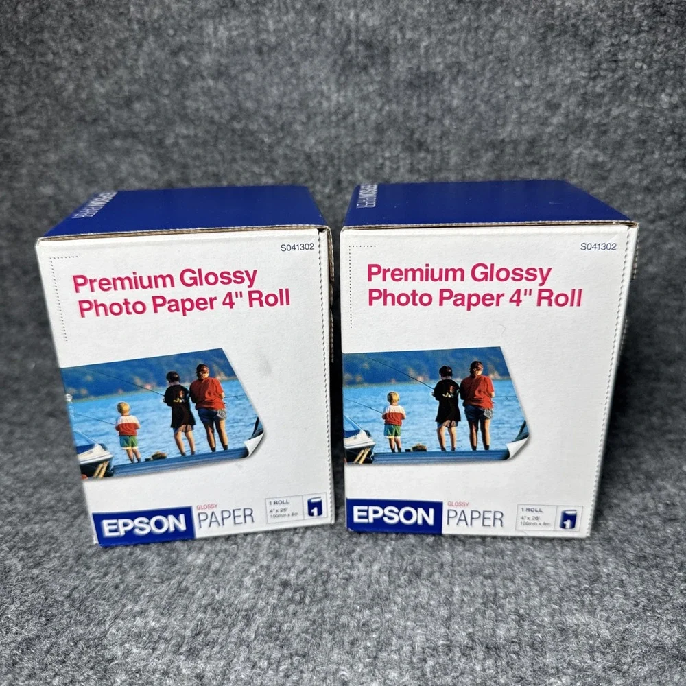 Epson S041302 Premium Glossy Photo Paper‎ 2 Rolls 4